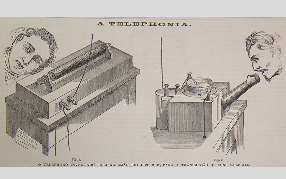 Ilustração da Revista Industrial "A Telephonia". Acervo Firjan