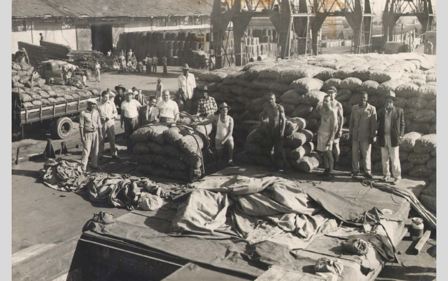 Cais do Porto do Rio de Janeiro na década de 1930. Crédito: Arquivo Nacional