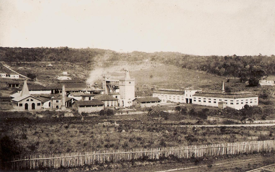 Fábrica América Fabril , em Pau Grande. Acervo Firjan