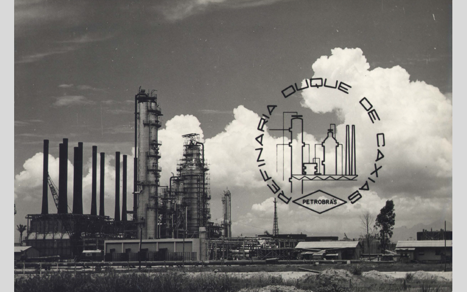 Refinaria de Duque de Caxias, década de 1960. Crédito: Arquivo Nacional 