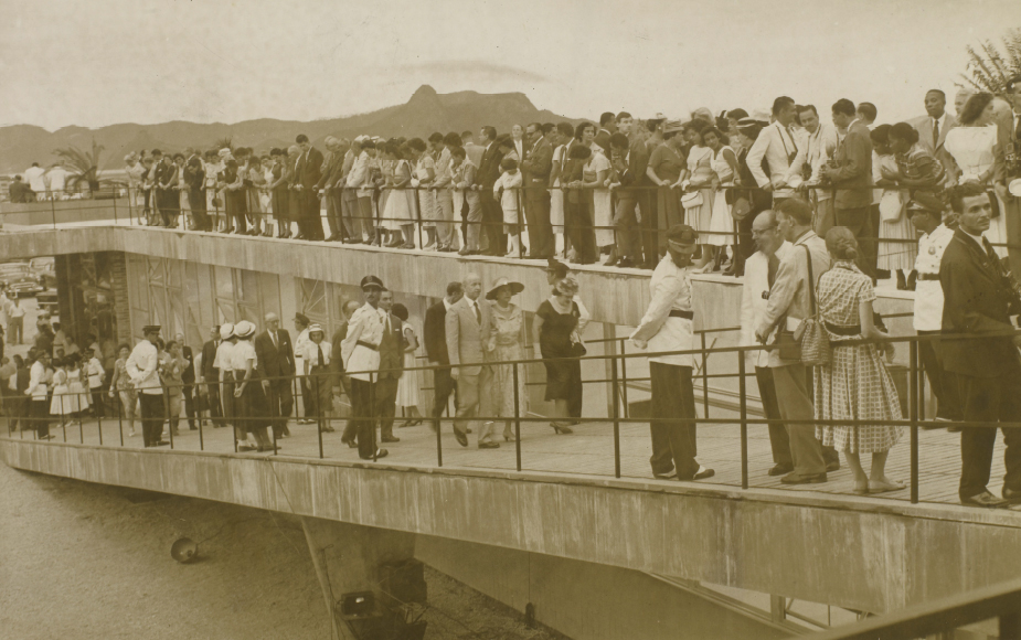Inauguração do Museu de Arte Moderna, 1960. Crédito: Arquivo Nacional