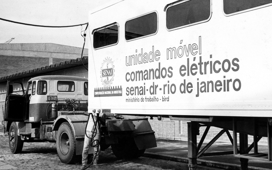 Crédito da imagem: Unidades Móveis do Senai. Acervo Firjan