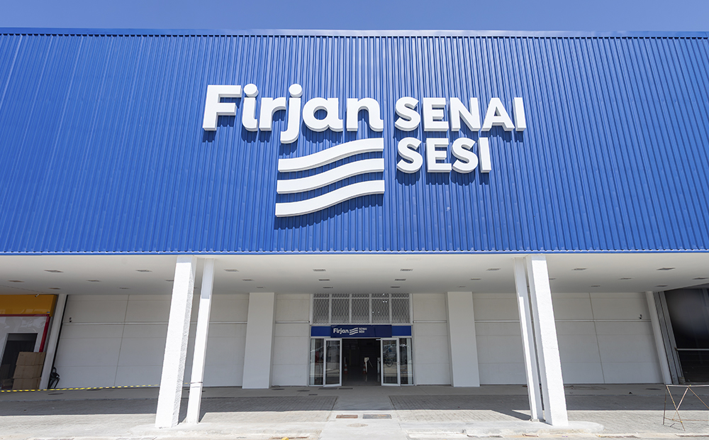 Fachada da Unidade Região dos Lagos ganha unidade Firjan SENAI SESI. Crédito: Paula Jonas/ Firjan