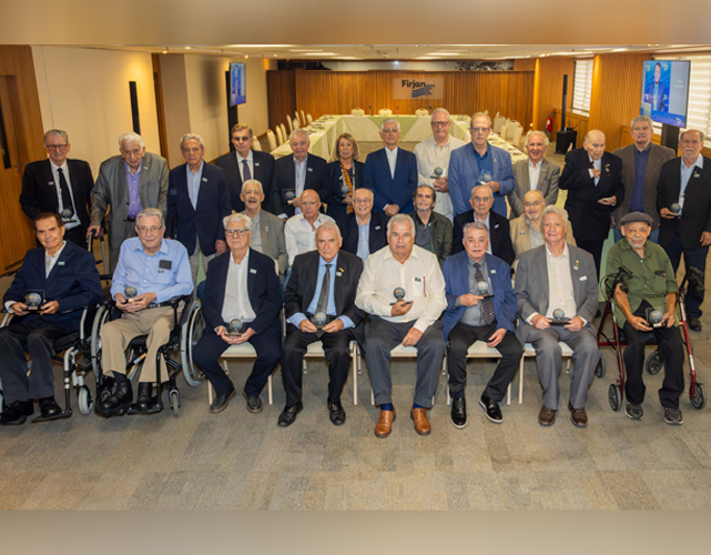 Conselho dos Eméritos da Firjan em 2025. Crédito: Vinícius Magalhães/Firjan