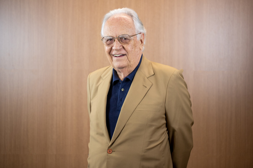 Fernando Adolpho Ribeiro Sandroni em 2023. Crédito: Vinícius Magalhães/Acervo Firjan