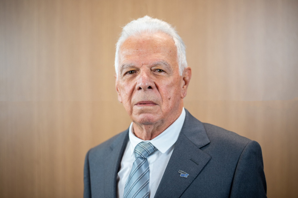 Francisco Mancebo Agostinho em 2023. Crédito: Vinícius Magalhães/Acervo Firjan