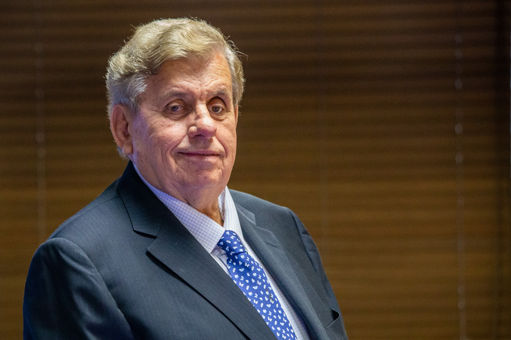 Carlos Erane de Aguiar em 21 de outubro de 2019. Crédito: Vinícius Magalhães/ Acervo Firjan