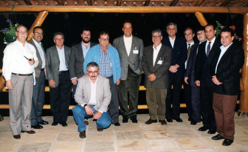 Rubens Muniz no Encontro dos Empresários em Conservatória em 1997. Crédito: Acervo Firjan