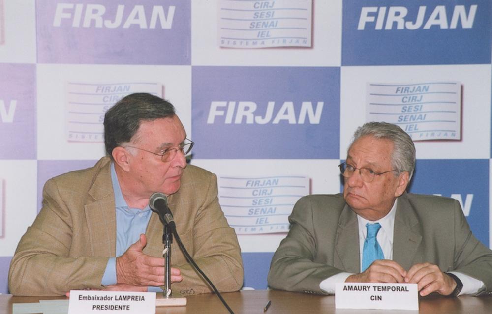 Amaury Temporal participa do Conselho Empresarial de Relações Internacionais. Créditos: Geraldo Viola/ Acervo Firjan