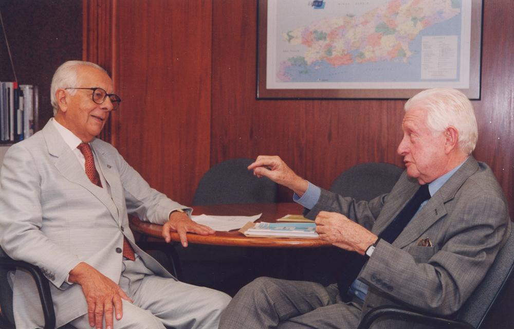 Mauro Ribeiro Viegas em 2002. Crédito: Acervo Firjan
