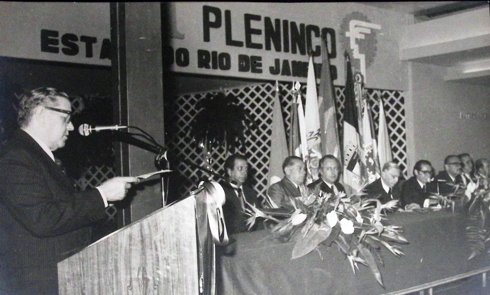 Mário Leão Ludolf em 1975. Crédito: Acervo Firjan