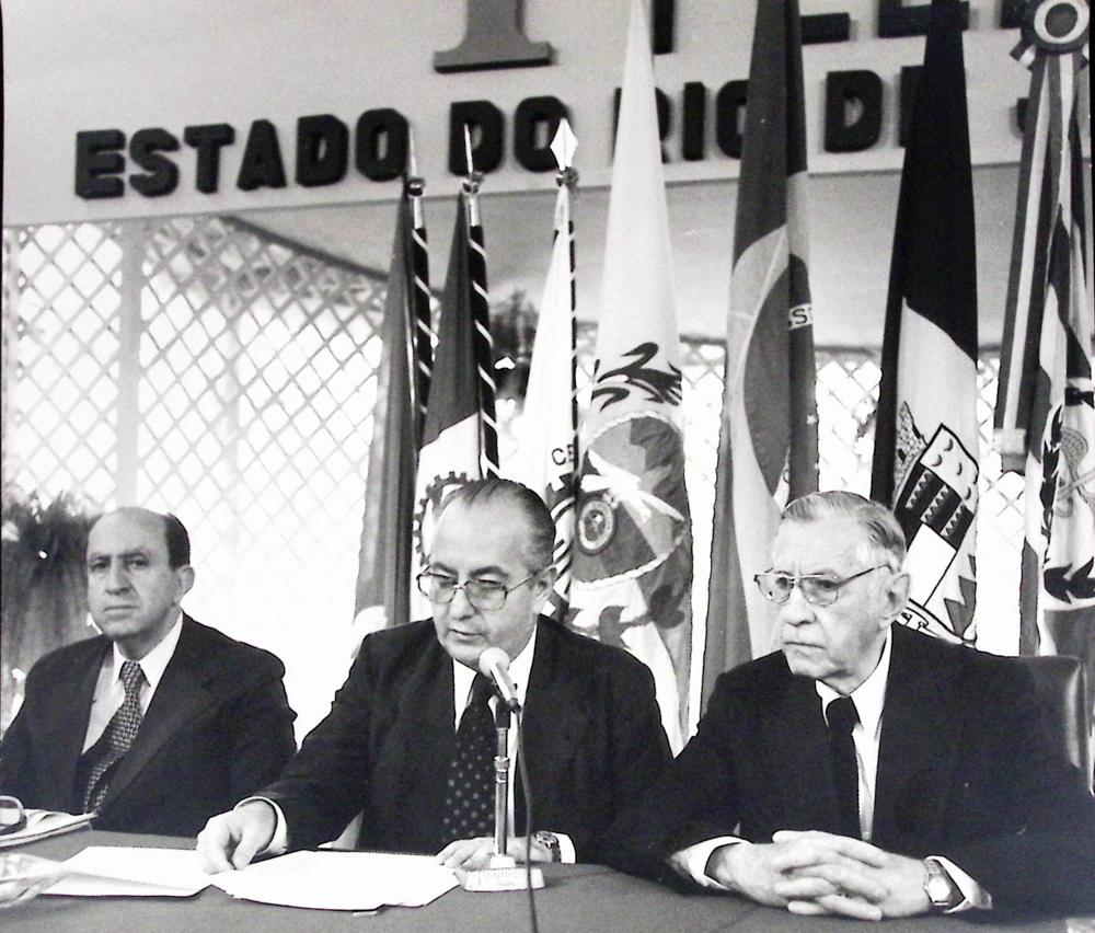 Mário Leão Ludolf em 1975. Crédito: Acervo Firjan
