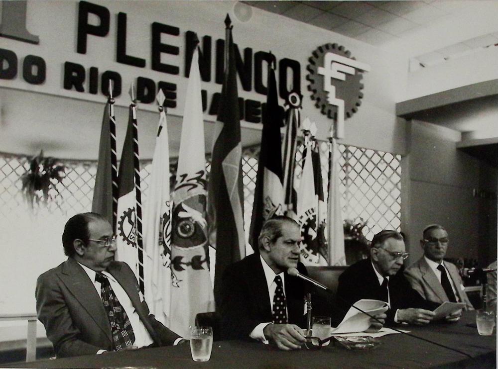 Mário Leão Ludolf em 1975. Crédito: Acervo Firjan