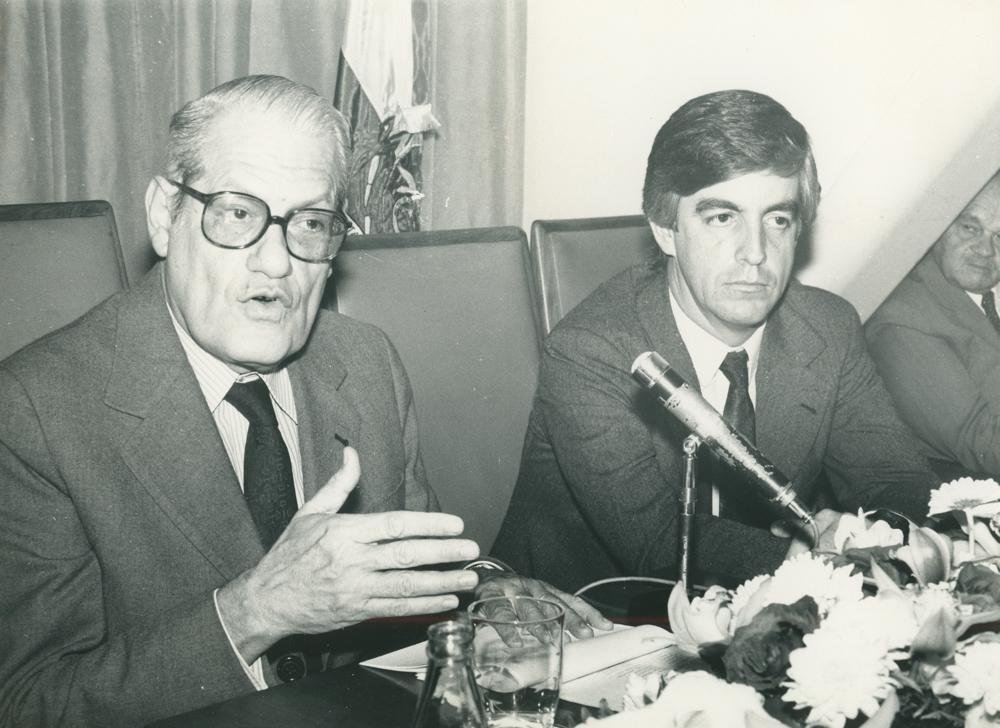 Arthur João Donato e Carlos Fernando Gross. Crédito: Acervo Firjan