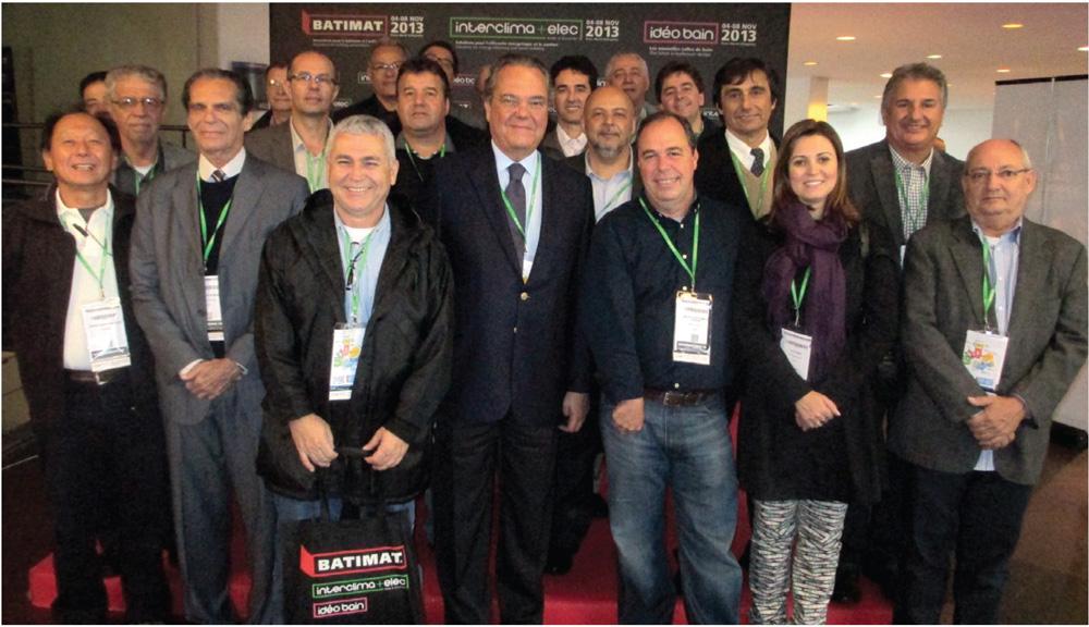 Abrahão Roberto Kauffmann no BATIMAT em 2013. Crédito: Acervo Firjan
