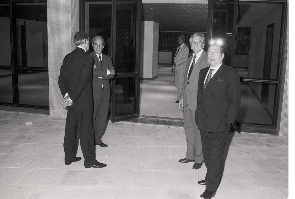 Armando Brasil Salgado no Centro Empresarial AJD em setembro de 1994. Crédito: Acervo Firjan