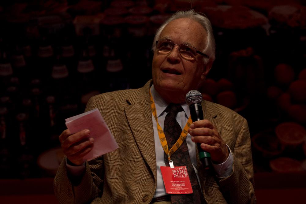 Fernando Sandroni faz a moderação do painel "Tecnologias para a Sustentabilidade", no Humanidade 2012. Crédito: Acervo Firjan