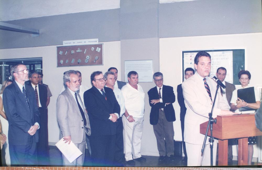 Rubens Muniz na inauguração da sede Regional Sul Fluminense. Crédito: Acervo Firjan