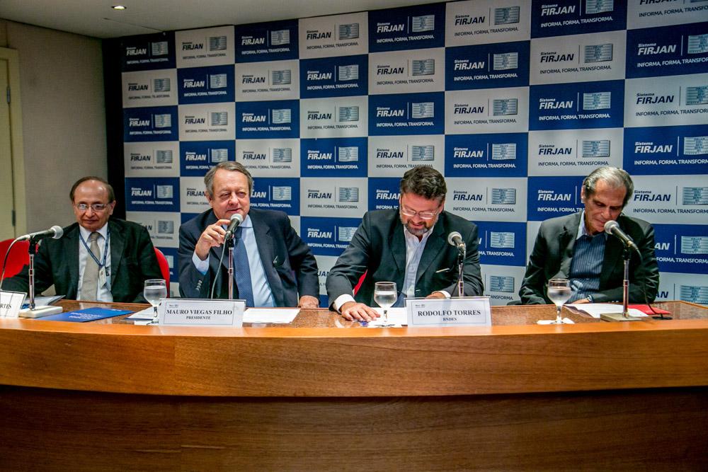 Mauro Viegas Filho em reunião do Conselho de Infraestrutura no dia 02/08/2017. Créditos: Acervo Firjan