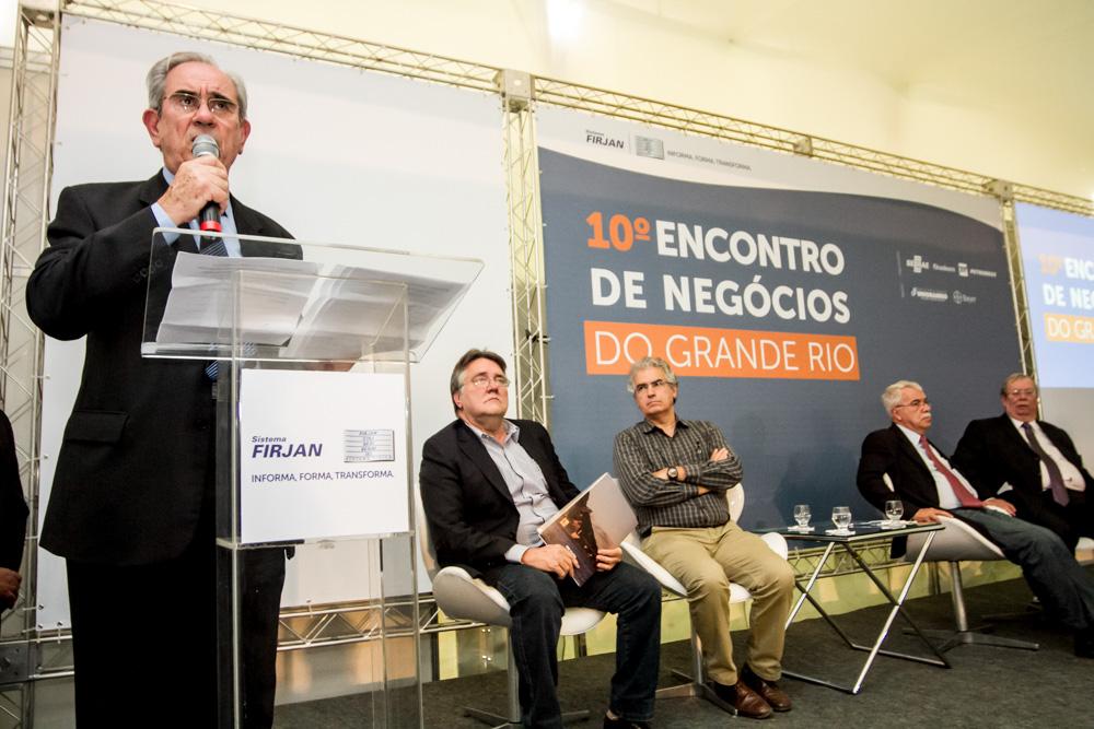 Roberto Leverone em maio de 2014. Crédito: Acervo Firjan