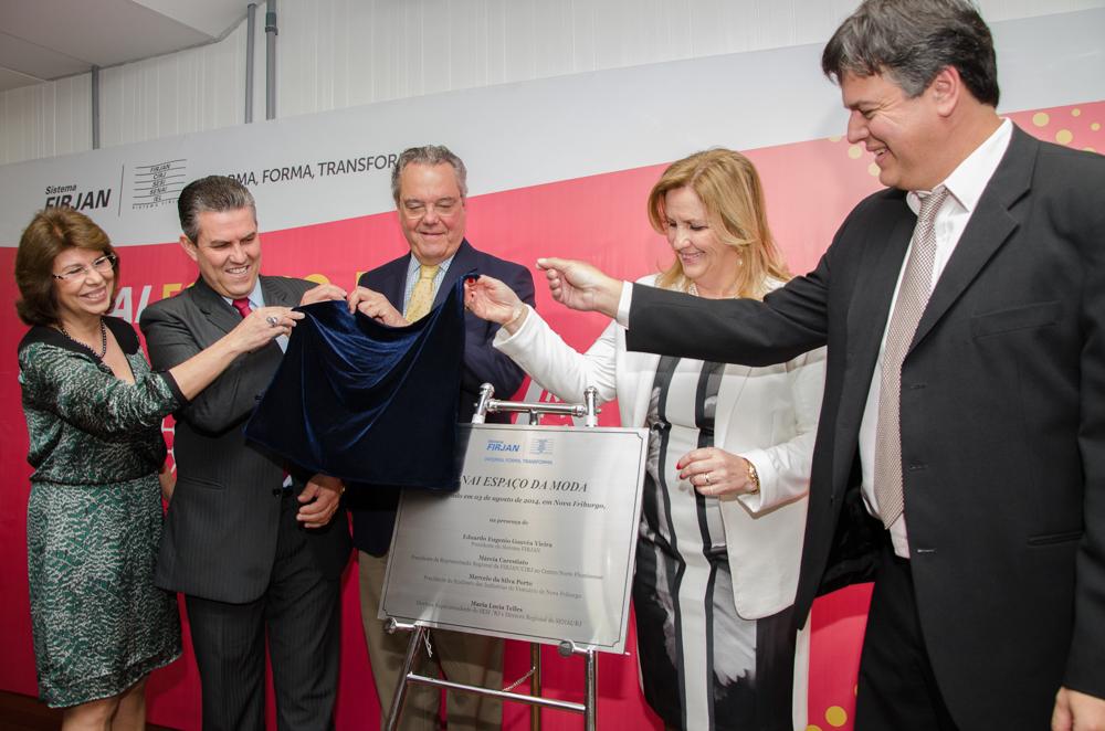 Inauguração Senai Espaço da Moda em Friburgo. 03/08/2014. Créditos: Bruno Dias/ Acervo Firjan 