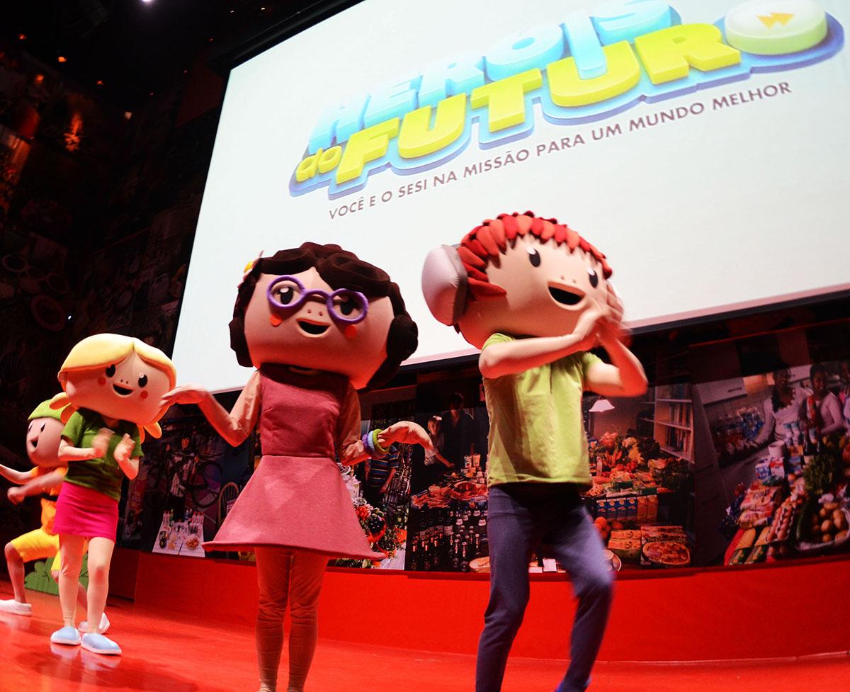 Premiação da campanha Heróis do Futuro, realizada no Forte de Copacabana, em 14 de junho de 2012, durante o Humanidade 2012. Créditos: Guarim de Lorena/ Acervo Firjan