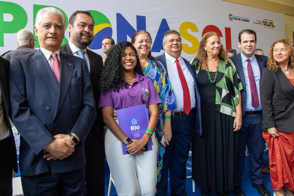 Luiz Césio Caetano na solenidade de Adesão ao Pacto pela Promoção da Equidade Racial no dia 4/04/2024. Créditos: Paula Johas/ Acervo Firjan