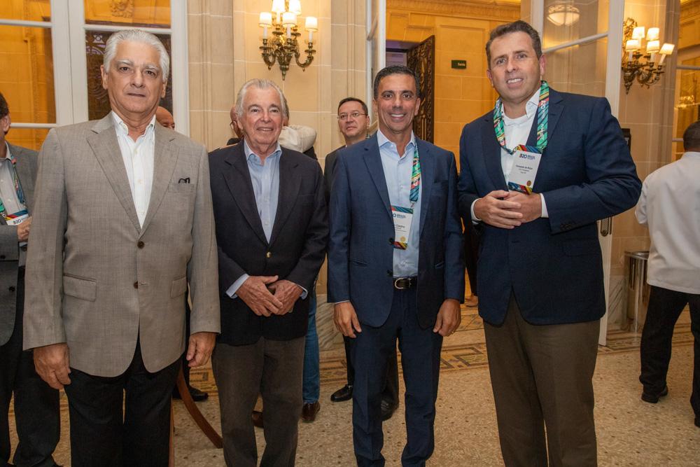 Luiz Césio Caetano e Raul Eduardo David de Sanson em evento do B20 na Casa Firjan no dia 28/01/2024. Créditos: Paula Johas/ Acervo Firjan