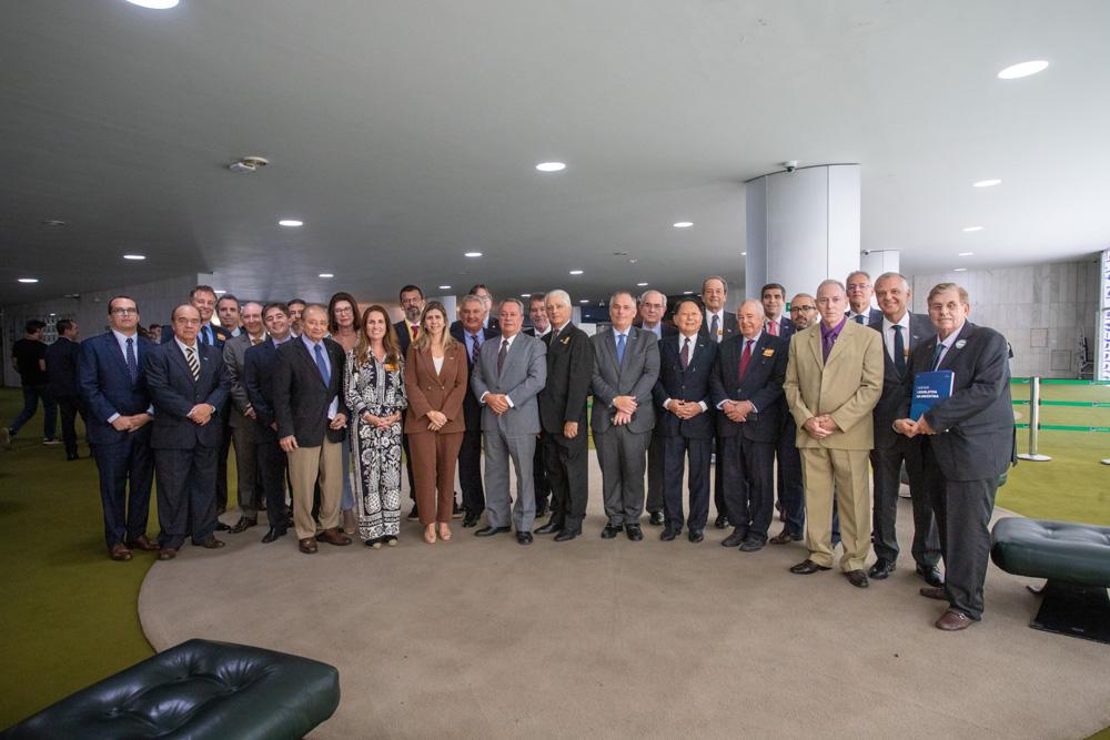 Sergio Kunio Yamagata na apresentação da Agenda Legislativa em 2024. Créditos: Paula Johas/ Acervo Firjan