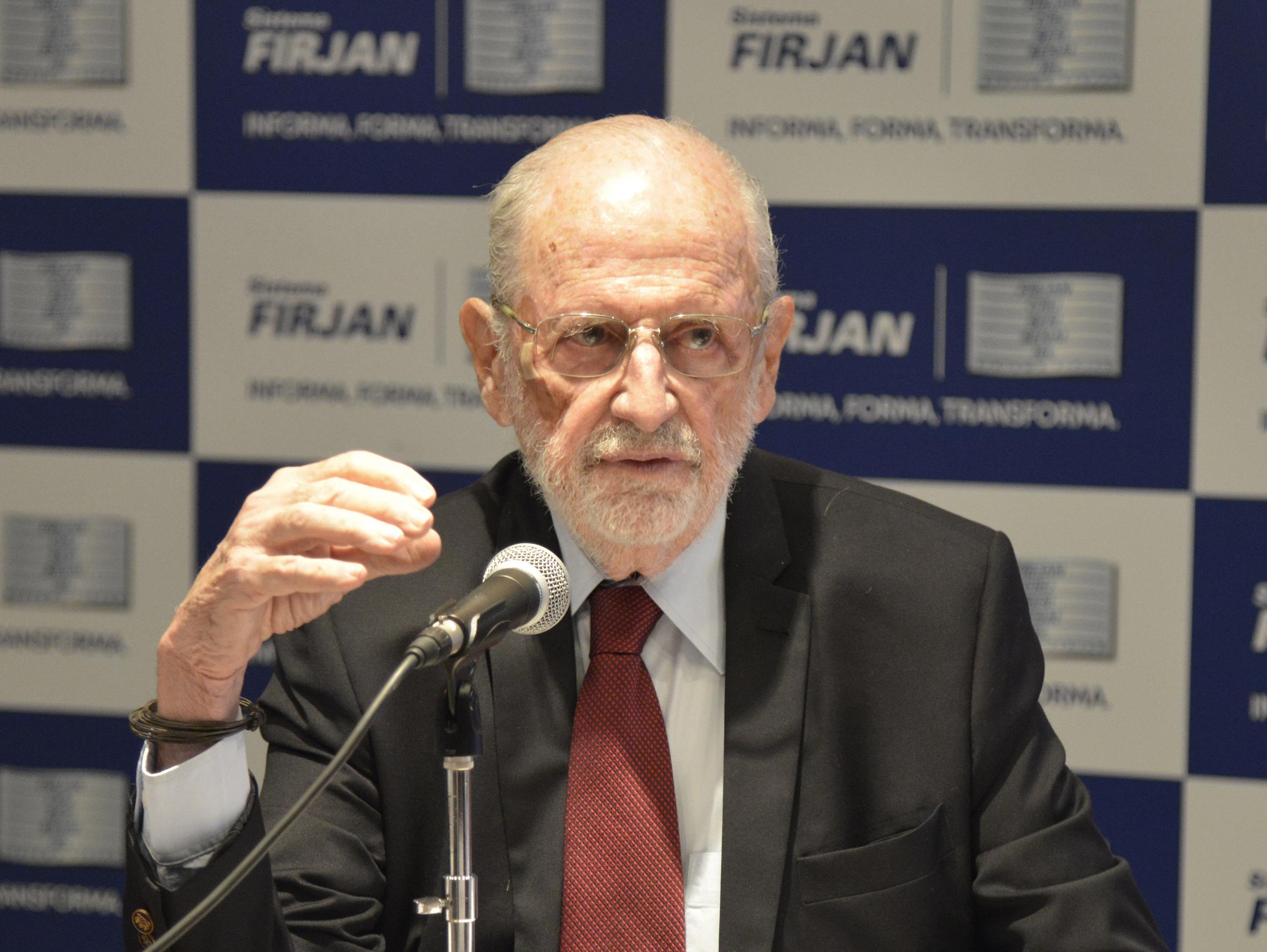 João Lagoeiro Barbará em 20/03/2015. Crédito: Antonio Batalha/Acervo Firjan