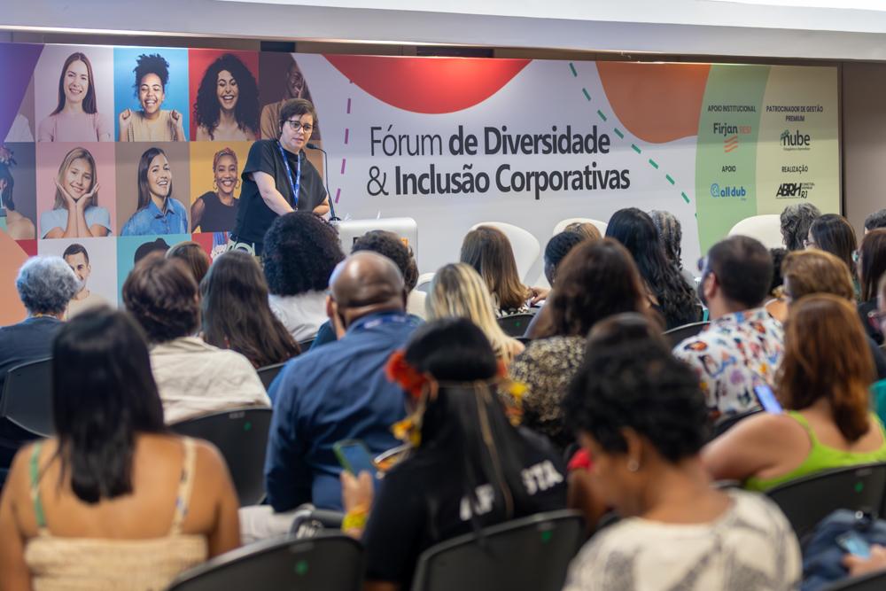 Fórum de Diversidade e Inclusão Corporativas no dia 12/09/2024. Créditos: Vinícius Magalhães/ Acervo Firjan