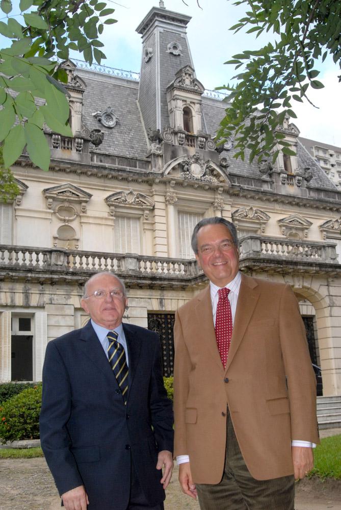 Victor Misquey e Eduardo Eugênio. Crédito: Aguinaldo Ramos/Acervo Firjan