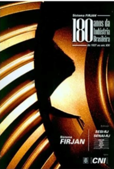 Capa do Livro "SISTEMA FIRJAN: 180 anos da indústria brasileira de 1827 ao séc. XXI."